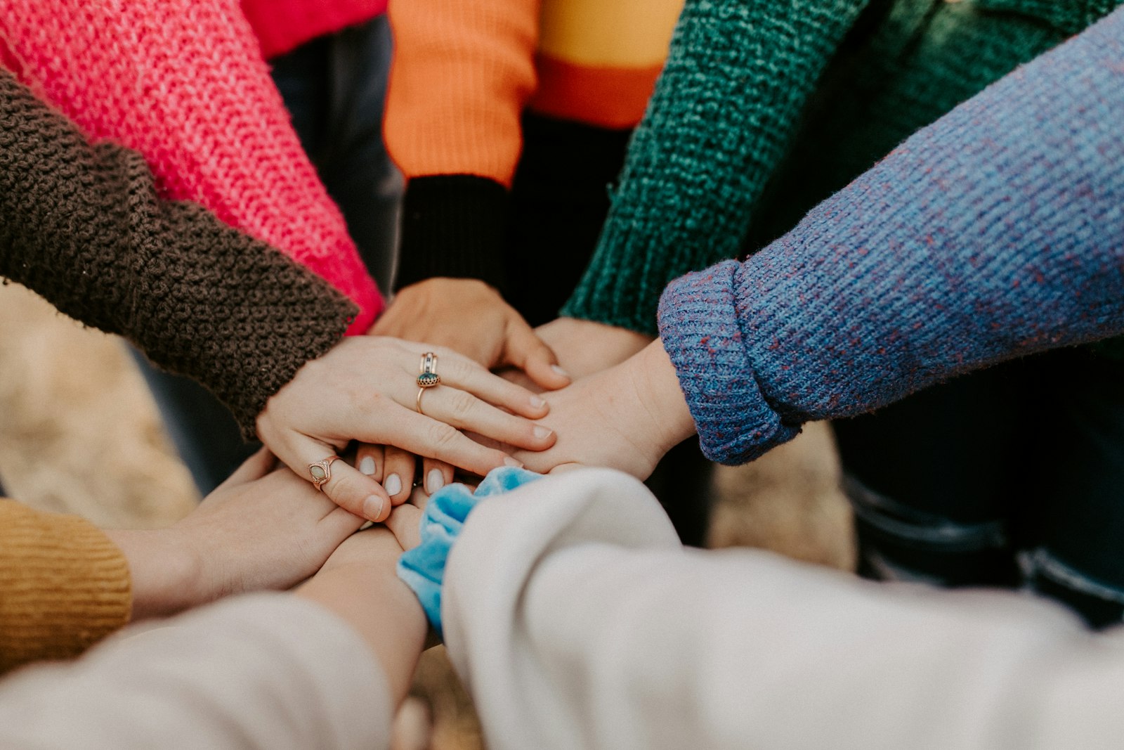 People connecting and finding support together